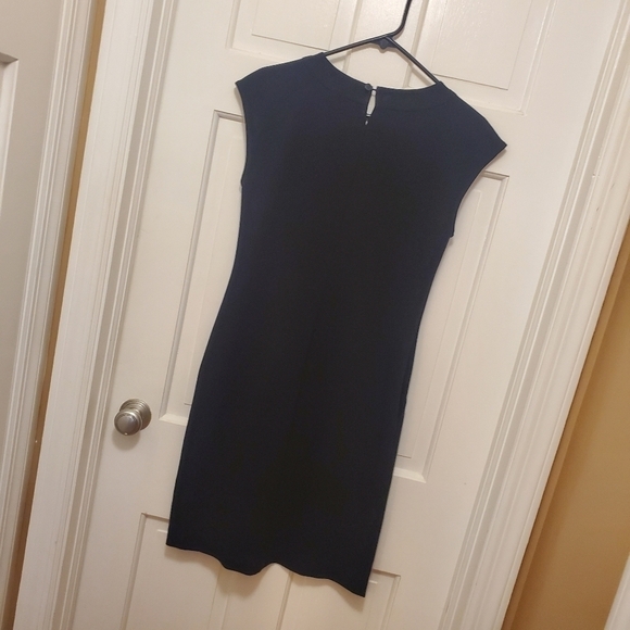 EC Marimekko Black Ponte-Knit Fitted Dress Size XS, Classic, Business - Picture 11 of 13